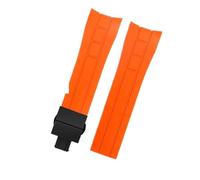 KTRSAVSSA Curved End Watchband Compatible With Mido M005 Watch Strap Rubber M005 Orange M005430a Citizen Blue Angel Silicone 22 23mm Orange Bracelet(Smokey Mauve,22mm)