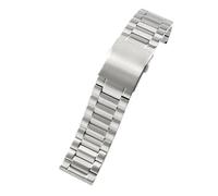 KTRSAVSSA Gentleman Frosted Comfortable Metal Stainless Steel Gold Watchbands Compatible With Diesel Dz7333 Dz4283 Dz4344 Watch Large Dial 24 26 28mm(DS-G01-Steel,28mm)