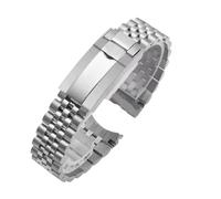 KTRSAVSSA Jubilee Watch Band Compatible With Rolex Sub GMT Yacht Daytona Men Watch Strap Luxury Bracelet Mod Parts Replacement Accessories 20mm(20mm)
