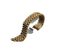 KTRSAVSSA Solid Stainless Steel Watch Accessories Band Compatible With Rolex DATEJUST DAY-DATE OYSTERPERTUAL DATE Watch Strap 17mm 20mm 21mm(Gold,21mm)