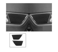 KTRSAVSSA Stainless Steel Seat Button Panel Decoration Cover Trim Car Styling Compatible With Benz C Class W204 2008-14 Interior Accessories(Silver)