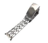 KTRSAVSSA Watch Band Compatible With Tissot 1853 PRC200 T17 T461 T055 T014 Men 19mm Fold Clasp Strap Watches Accessories Stainless Steel Watchbands(19mm)