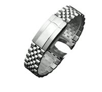 KTRSAVSSA Watch Bracelet watch Band 20mm 21mm Compatible With Rolex Oyster Perpetual Datejust DAYTONA SUBMARINER Stainless Steel Luxury Watch Straps(20mm)
