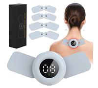 KTS 4PCS Neck Massager,TENS&EMS Muscle Stimulator&Red Light Therapy,Body Massager & Cervical Massager,Shoulder Electric Massagers for Pain Relief,Deep Tissue Arms/Legs/Back/Neck Massager