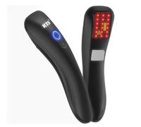 KTS Handheld Pain Relief Device, Portable Red Light Device, 18pcs*620nm Device for Home Use, Muscle Knee Joint Back Shoulder Reliever, Continuous & Pulsed Modes