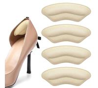 KTSAY 2 pairs of heel pads for shoes, non-slip grips, and cushion inserts for a loose fit, enhanced comfort padding to tighten a secure fit