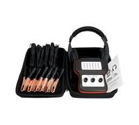 KTTOOL Chassis Ears Automotive Engine Noise Finder, 6 Channel Car Sound Detector Tester Tool Set, Electronic Stethoscope Diagnostic Kit with Headphones
