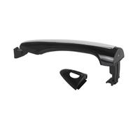 KTTWLHGRB 1pc Exterior Door Handle Chrome Black Handle Front Rear Left Right for Kia Forte Cerato 2014-2018 Replace 82652A7030 82651A7020 manija de puerta de carro