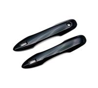 KTTWLHGRB Car Carbon Fiber Door Handle Cover Trim Decorator Sticker Exterior Accessories for Serena for C28 2022 2023 manija de puerta de carro