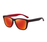 KTUCN 1PC Polarized Sunglasses Men Women Mirrored Driving Fishing Sun Glasses With UV400 Protection Classic Retro Shades,Leopard,Blue Green,HFA,001