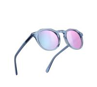 KTUCN 2025 Vintage Acetate Polarized Sunglasses Women Men Retro Round UV400 Sunglasses,012,HFA,001