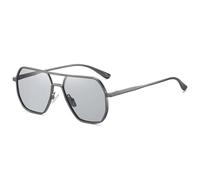 KTUCN Aluminum Magnesium Sunglasses for Men Polarized Sunglass Male Photochromic Night Vision Fishing Driving Sun glasses,Gray Photochromic,HFA,001