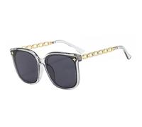 KTUCN Big Frame Sunglasses for Women Fashion Too Glasses Ladies Glasses Outdoor Sunshade Mirror for Men,gray,BH01