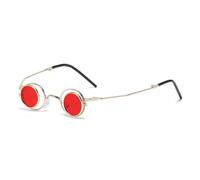 KTUCN Casual Stylish Flip Sunglasses For Women Tiny Round Foldable Glasses Trend Fashion Eyewear UV400,HD2,BH01