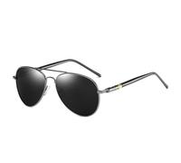 KTUCN Classic Men And Women Polarized Sunglasses Fashion Metal Driving Fishing Sun Glasses Man Vintage Sunglass UV400 Eyeglasses,h,03 Gold