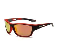 KTUCN Classic Outdoor Sports Polarized Sunglasses Men Women Cycling Climbing Skiing Fishing Driving Vintage Sun Glasses UV400 Eyewear,D557(Red Mirror),HFA,001