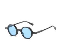 KTUCN Classic Vintage Sunglasses Men Small Round Retro Punk Ocean Color Sun Glasses Gradient Cle