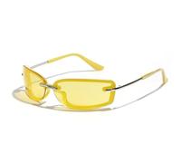 KTUCN Colorful Sunglasses Trendy Sun Glasses 2000'S Punk Sunglasses Unisex,C3,BH10249
