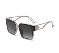 KTUCN Large Frame Showing Small Sunglasses For Women With Ultraviolet Rays And Trendy Sunglasses,Pink,1