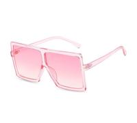 KTUCN Oversized Big Shades Woman Sunglasses Vintage Sun Glasses Retro Flat Black Glasses Unisex,18,BH01