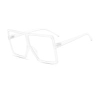 KTUCN Oversized Big Shades Woman Sunglasses Vintage Sun Glasses Retro Flat Black Glasses Unisex,25,BH01