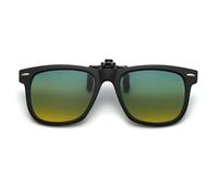 KTUCN Polarized Flip Up Clip On Sunglasses Photochromic Goggles Anti Glare Vintage Square Glasses,08,HFA,001