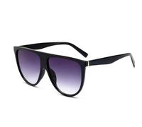 KTUCN Retro Oversized Sunglasses Women Big Frame Flat Top Sun Glasses Vintage Shades Eyewear,3,BH01