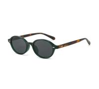 KTUCN Retro Small Oval Sunglasses Women Men Rivets Shades Fashion Eyewear S