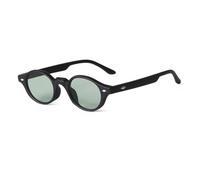 KTUCN Retro Small Oval Sunglasses Women Rivet Blue Tortoise Shell Sun Glasses Outdoor Men Shades Female UV,h,C5