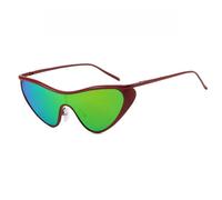 KTUCN Street Hip-hop Large-framed Triangular Cat-eye Sunglasses Personality UV Resistant Unisex Glasses,