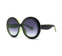 KTUCN Vintage Big Round Sunglasses Women Gradient Oversized Sun Glasses Female Fashion Shades,HD5,BH01