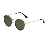 KTUCN Vintage Small Round Sunglasses Woman Classic Retro Sun Glasses Male Mirror Fashion Female Shades,HD5,BH01