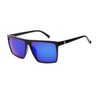 KTUCN Vintage Steampunk Sunglasses Mens All Black Coated Sunglasses Womens Retro Eyewear,HD2,BH01