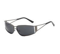 KTUCN Y2k Sunglasses Gradient Goggle Sun Glasses Steampunk Glasses Shades,