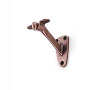 ktumeware 3 Inch 3 Pack Antique Copper Handrail Stair Brackets Suitable for Indoor and Outdoor Staircase/Balcony/Corridor Staircase Support handrail Brackets