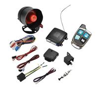 KTUXZCI 12V Car Alarm System With Phone App Remote,T361Remote | Enhances Vehicle Security 12V Car Alarm System Phone APP PKE Keyless Central Locking Sensor Kit