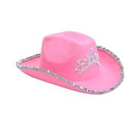 KTUXZCI Complete Western Look With Cowboy Hat Outdoor Adventures And | Celebrations Lightweight And Portable. Hat Diameter Is 21x17.5cm/8 x7 Western Cowboy Wide Brim For Men Teens Adults