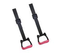 KTUXZCI Durable Adjustable Straps Non Slip Gripping Portable Children | Exercise Rings Durable MaterialOur Gymnastics Rings Are Made Of Nylon Portable Children Weightlifting Adjustable Straps