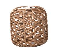 KTUXZCI Durable Woven Lamp Shade Offers Easy Installation Imitation Rattan Woven Lampshade Fits Any Decor Boho Shades Replacement Is Carefully Crafted Lamp, Style B