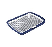 KTUXZCI Sturdy Dog Potty Tray With Easy Clean Features Ensures Minimal Mess Indoor Solution For Pups And Dogs Pet Training Toilet Potty Tray Easy To Cleaning, Navy, 66x50x5.2cm