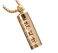 KTUXZCI Transcendent Memory Jewelry Ash Holder Necklace To Cherished | In Unique Titanium Steel Birthday Funeral Box Storage Container Organizer Supplies