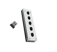 KTUXZCI User-Centric Mini Keypad With Wireless USB Functionality Featuring | Programmable Keys For Versatile Type C USB Interface Approx 11.5cmx3.3cmx1.9cm/4.53inch X 1.30inch X 0.75inch