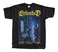 KTVB0A Entombed Left Hand Path Death Metal Music Band T-Shirt Black(XX-Large)