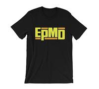 KTVB0A EPMD T-Shirt - Old School New York City Hip Hop - Strictly Business Black(Large)