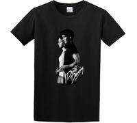 KTVB0A ERSAN Men's Dirty Dancing - John and Baby T Shirt Print Tees T Shirt O Neck(Medium)