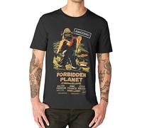 KTVB0A Forbidden Planet T Shirt Movie Film Vintage Retro Cult Horror(XX-Large)