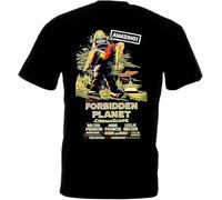 KTVB0A Forbidden Planet v7 T-Shirt Movie Poster All Colour2(Medium)