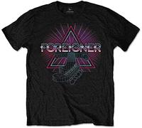 KTVB0A Foreigner FORTS05MB02 White Yellow Black Red Mens Women T Shirt 100% Cotton,65615(Medium)