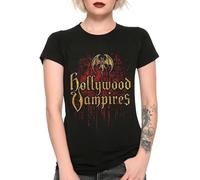KTVB0A Foxtrot Hollywood Vampires Graphic Women's T-Shirt(X-Large)