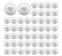 ktxaby 50PCS Ping Pong Balls,3 Star Table Tennis Balls,Official Size 40+ ABS Competition Grade Ping Pong Balls for Competition and Recreational,Indoor,Outdoor Training(White)